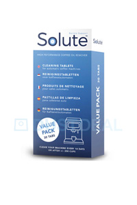  Solute Cleaning tablets 1.6 grams | Ø 18 mm | 30 pieces