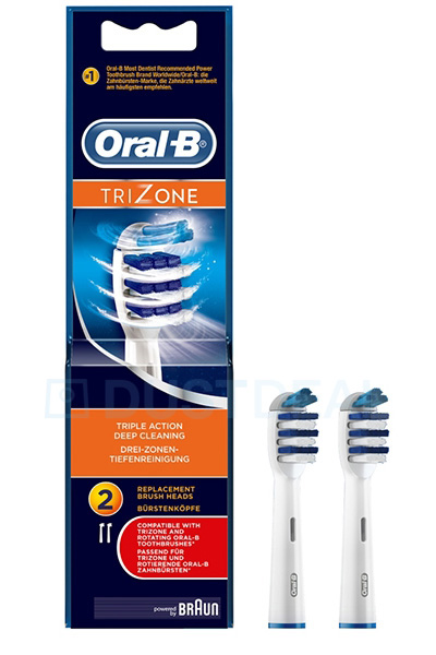 Item - TriZone Tandenborstel (2 stuks) - DustDeal - Stofzuigerzakken en -benodigdheden