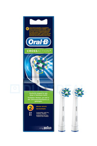 Oral-B Cross Action Tannbørte (2 stk)