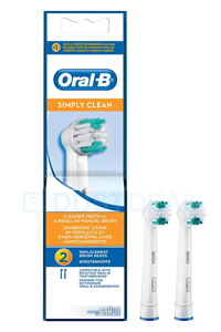 Oral-B Simply Clean Tandborste (2 delar)
