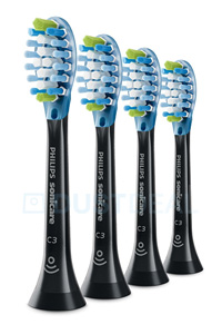 Philips Sonicare C3 Premium Plaque Control Brosse à dents (4 pièces)