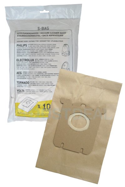 5 x S-Bag Vacuum Cleaner Hoover Dust Bags for Philips Zanussi Electrolux & AEG 