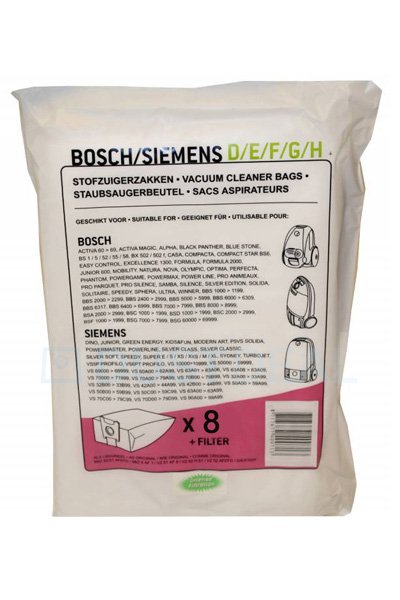 coupon ketting Excentriek Stofzuigerzak voor Bosch GL50 - Stofzuigerzakken Microvezel (8 zakken, 1  filter) - DustDeal - Stofzuigerzakken en -benodigdheden