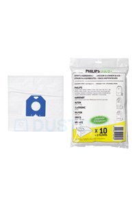 Sacchetti raccoglipolvere Microfibra (10 sacchetti, 2 filtri)