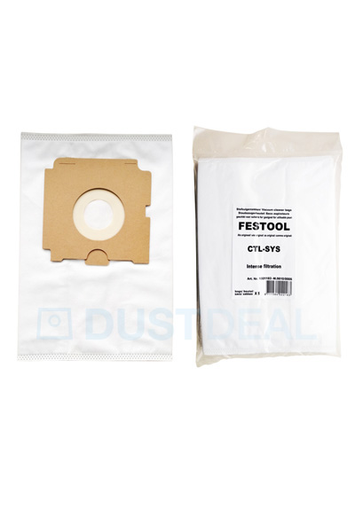 Stofzuigerzak voor Festool CTL-SYS - Stofzuigerzakken zakken) - DustDeal - Stofzuigerzakken en -benodigdheden